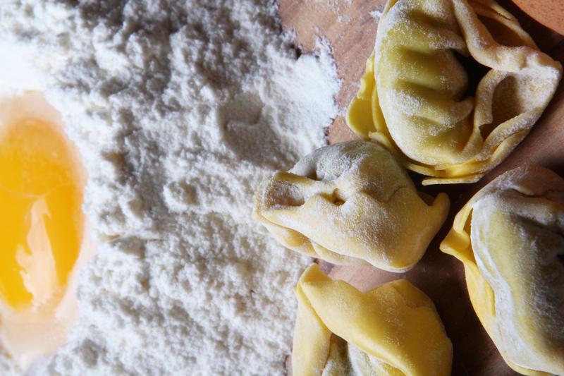 Making tortellini