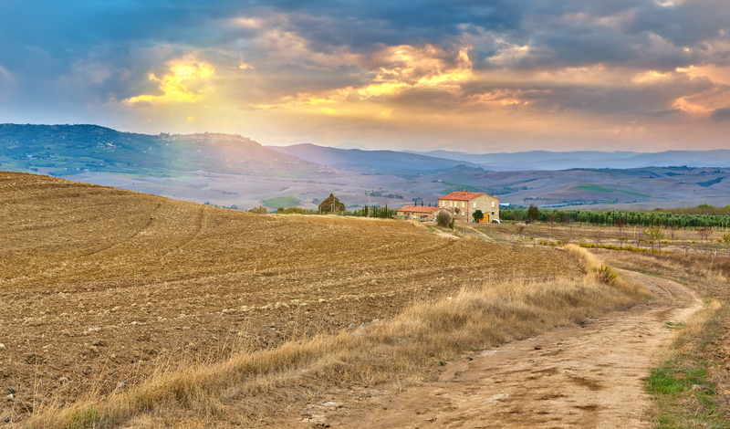 Crete Senesi landscape Tuscany