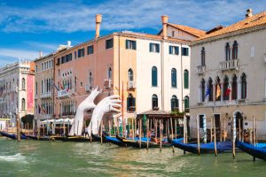 Venice Biennale - giant hands