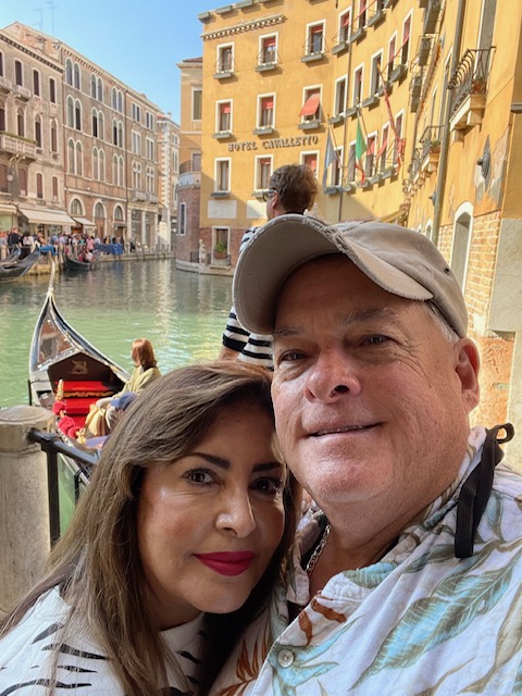 Venice trip couple