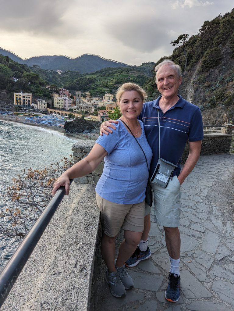 Couple in Cinque Terre