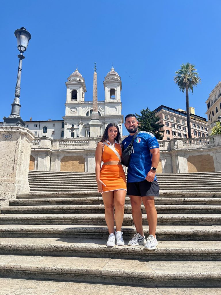Couple in Italy