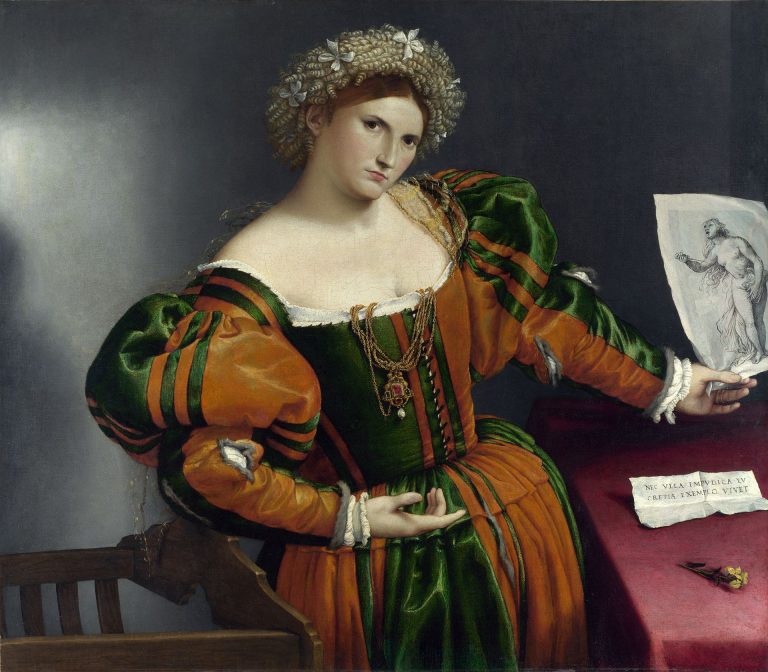 Lorenzo Lotto Venetian woman
