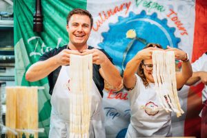 Pasta making class in Rome